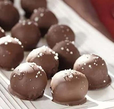 Receta para hacer Trufas de chocolate keto