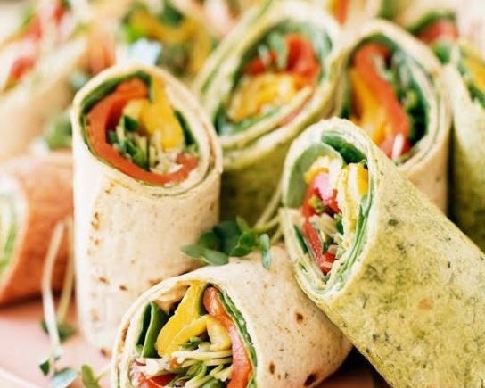 wraps, fajitas, tortillas, burritos