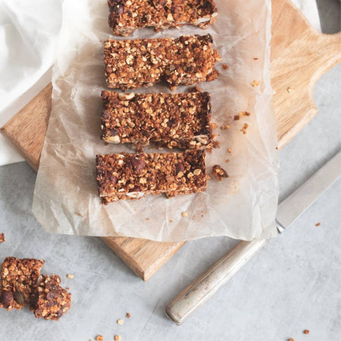 hacer barritas de cereales, recetas vegetarianas