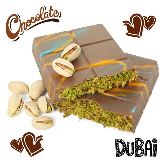 Receta tradicional de chocolate de Dubái: irresistiblemente delicioso