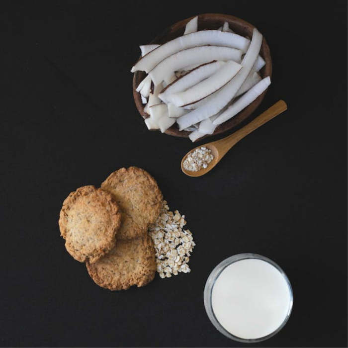 Receta de galletas de coco fáciles para el taller de cocina infantil