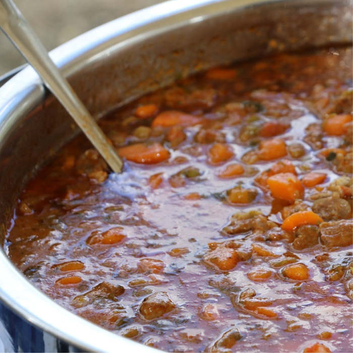 Cómo preparar un guiso vegetariano de verduras y soja paso a paso