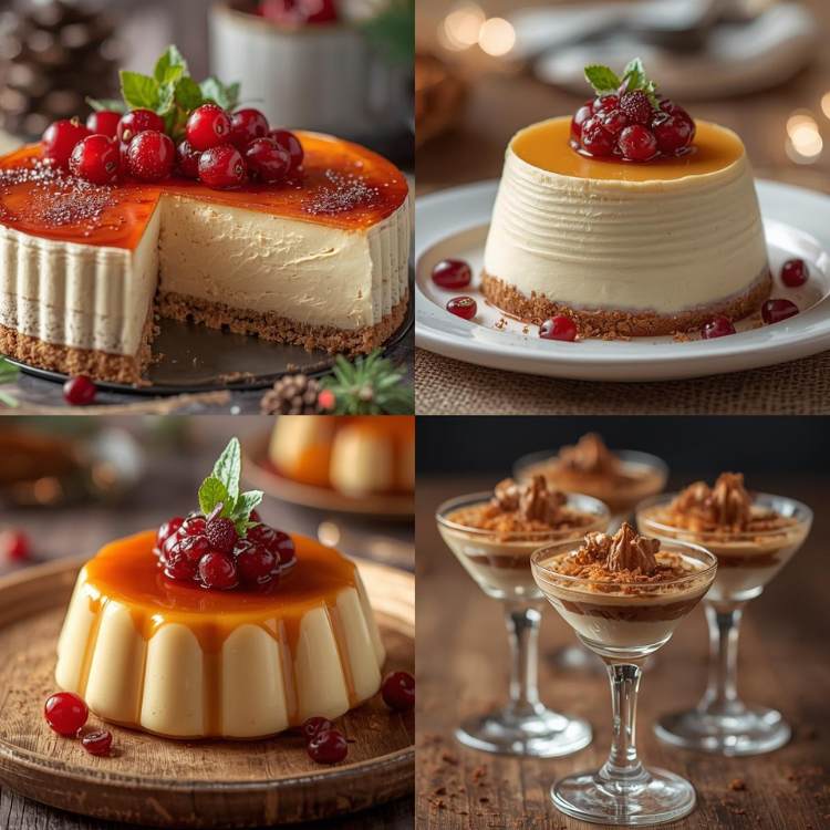 postres navideños sin horno