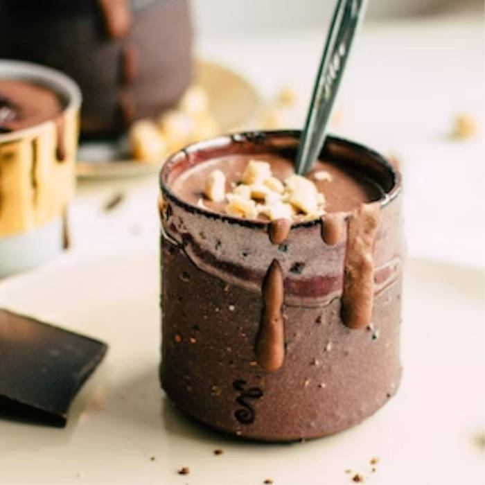 Receta de Pudding Proteico de Chocolate y Chía