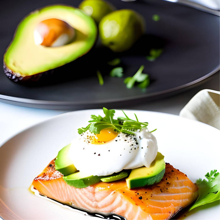 Salmón con Aguacate, Patata y Huevo Escalfado: Una Receta que Conquistará tu Mesa