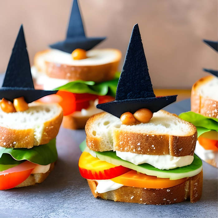 Sándwiches monstruosos para celebrar Halloween