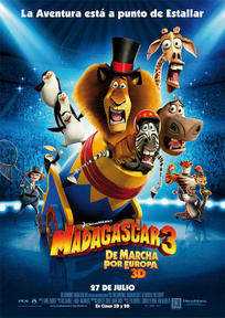 Madagascar 3: De marcha por Europa