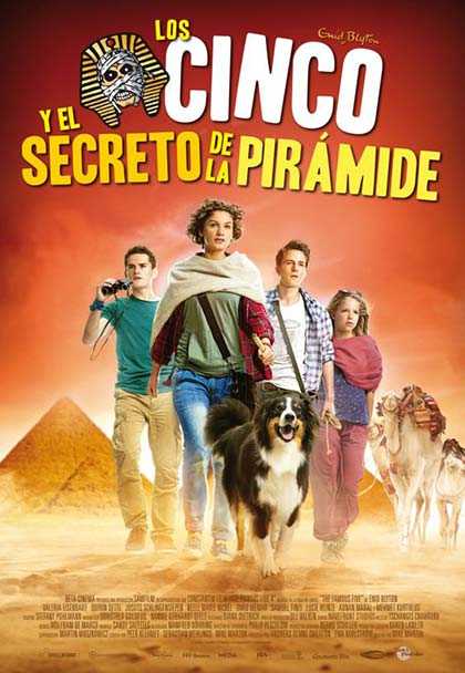 Estreno en España de la película Los Cinco y el secreto de la pirámide