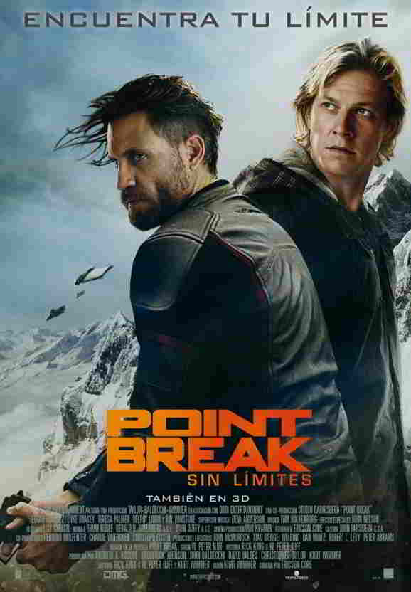 película Point Break (Sin límites)
