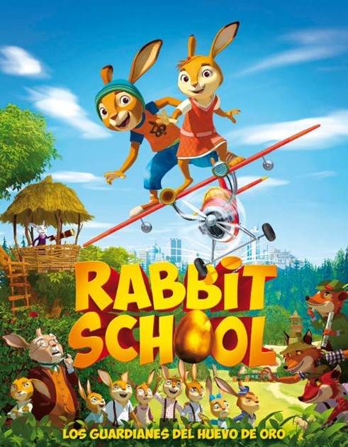 rabbit school huevo oro