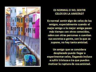 celos amistad