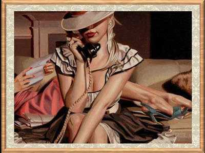 PowerPoint: El arte de Peregrine Heathcote – vintage, el glamour de antaño