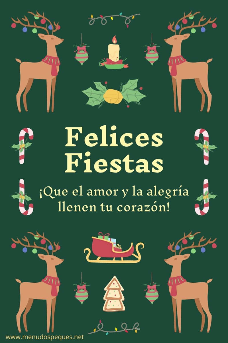 Tarjetas de navidad para enviar postal navidad
