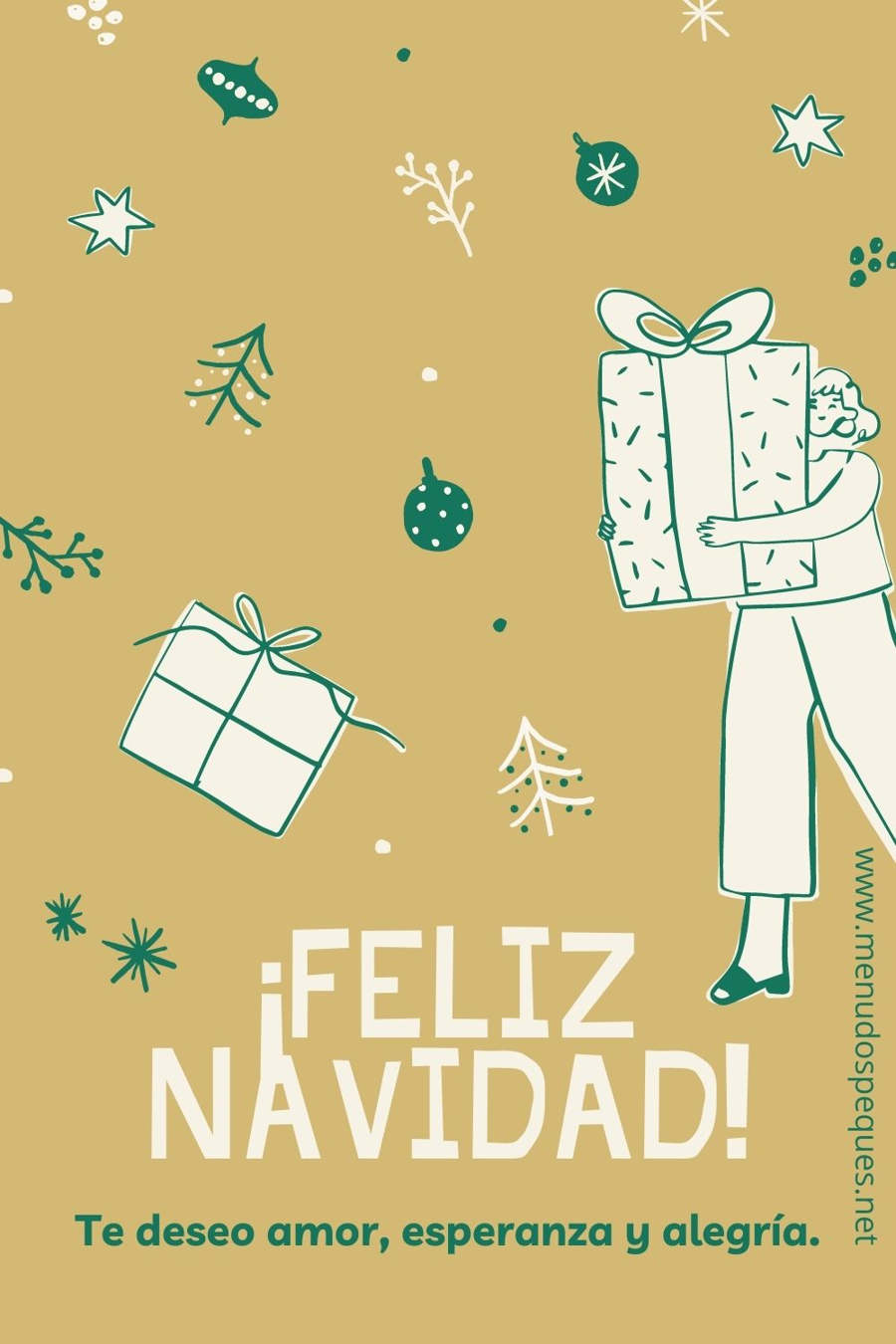 Postales para felicitar la navidad