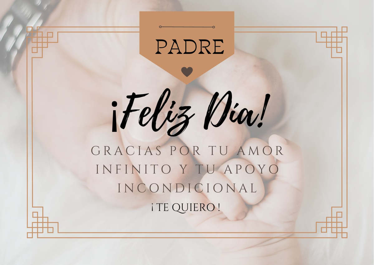 Tarjetas para felicitar el día del Padre ?