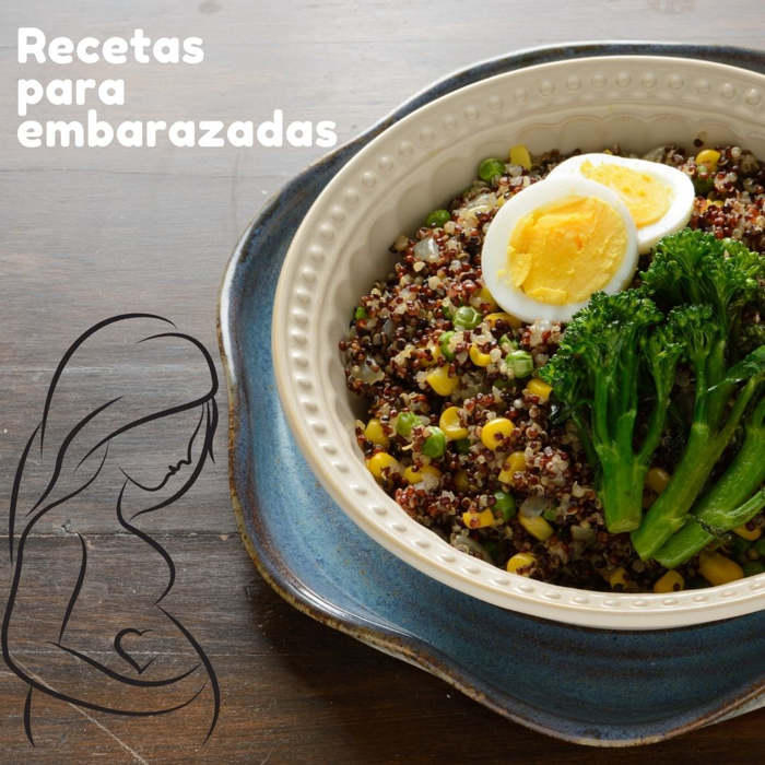 5 Recetas para disfrutar en el embarazo