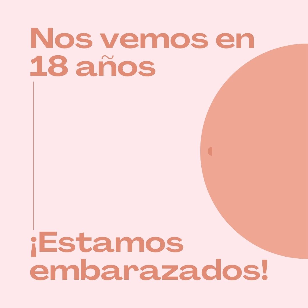 anuncio bebé, estamos embarazados