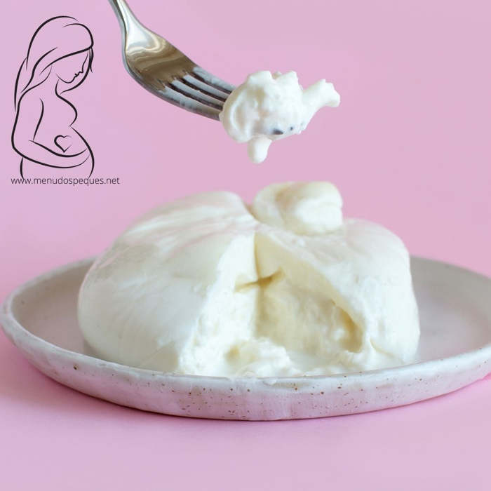 ¿Puede una mujer embarazada comer burrata? embarazo