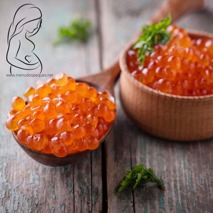 ¿Puede una mujer embarazada comer Caviar? embarazo