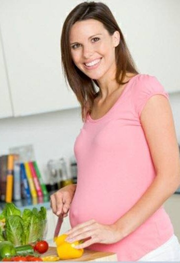 comer durante la gestación