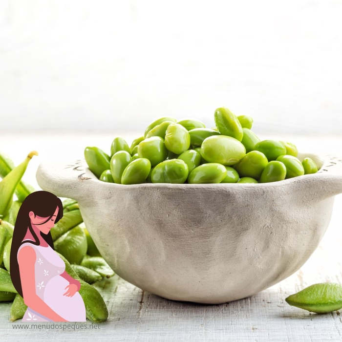 ¿Puede una mujer embarazada comer Edamame? embarazo