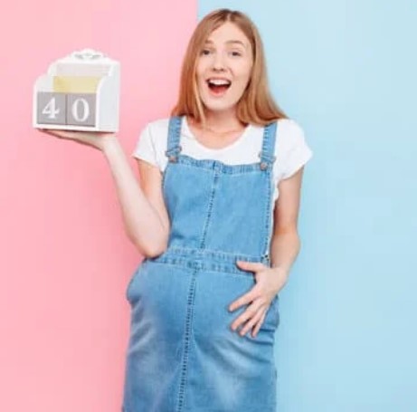embarazada con 40 semanas
