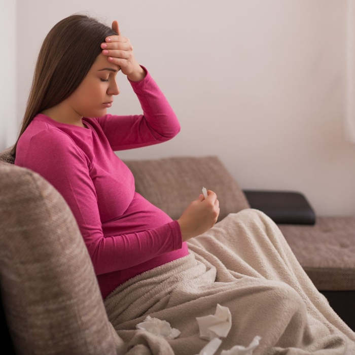 ¿Es normal tener fiebre en el embarazo?