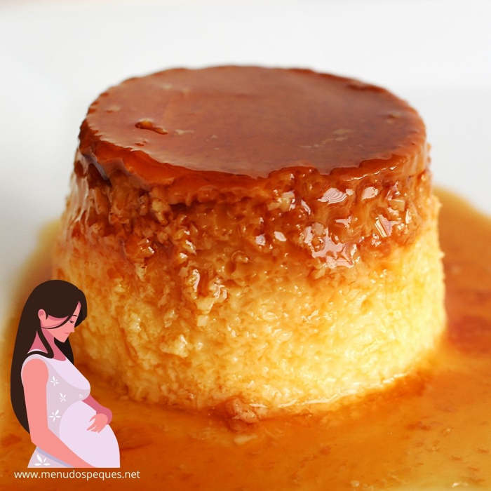 ¿Puede una mujer embarazada comer crème brûlée y flan? embarazo