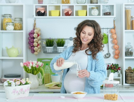 leche y bebidas vegetales embarazo 