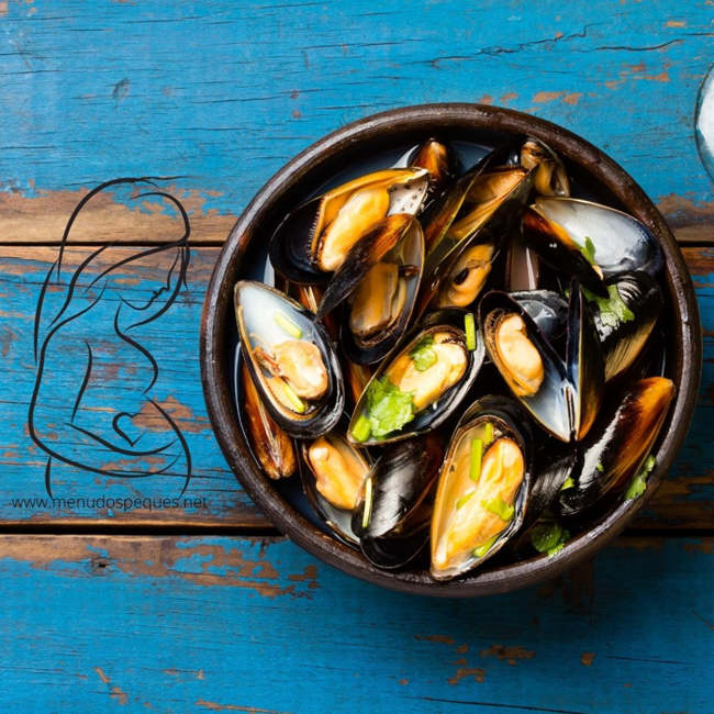 ¿Puede una mujer embarazada comer mejillones? embarazo