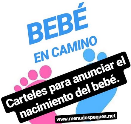 anuncios llegada bebé