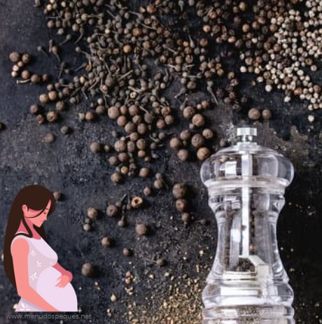 ¿Puede una mujer embarazada comer Pimienta negra? embarazo
