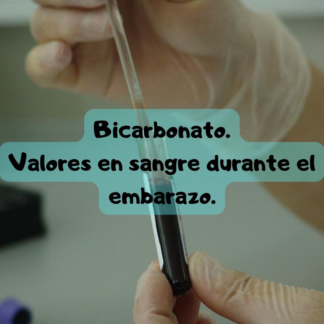 ¿Qué pasa si tengo el bicarbonato alto o bajo? bicarbonato durante el embarazo, análisis de sangre