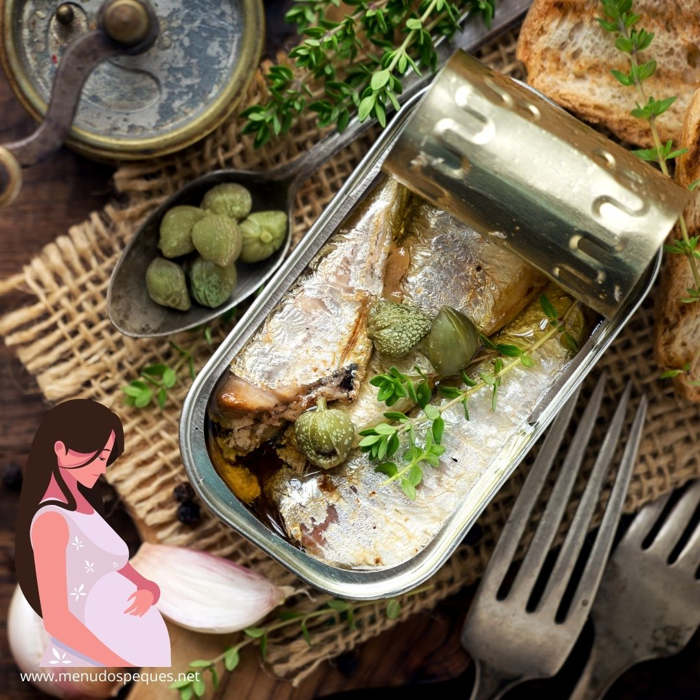 ¿Puede una mujer embarazada comer sardinas? embarazo