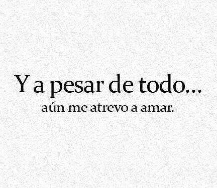 aun me atrevo a amar