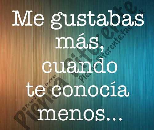 me gustabas mas antes. Imagenes de amor