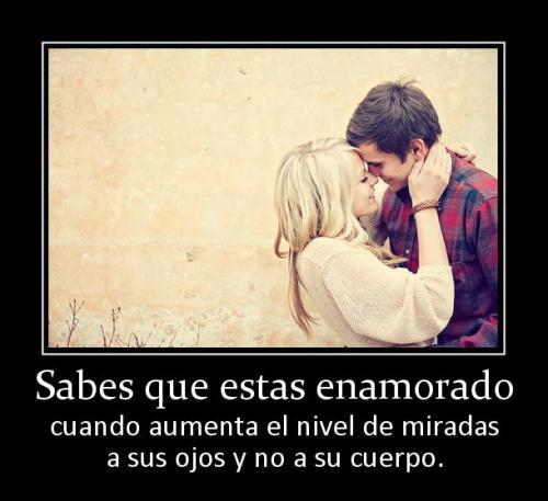 el amor esta en las miradas
