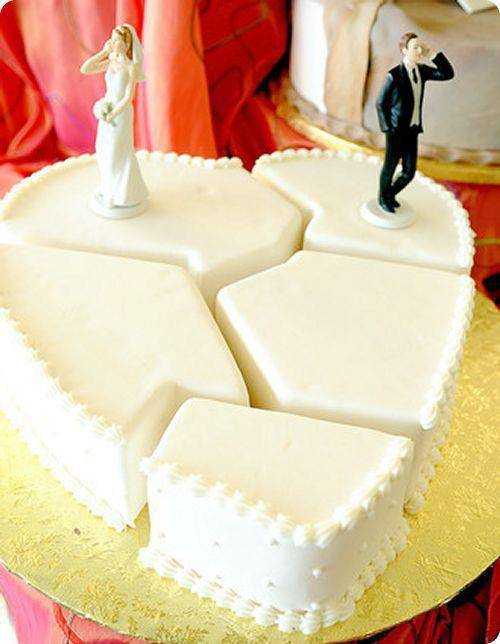 Tarta para divorcios