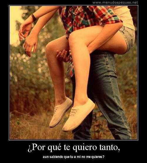 tu no me quieres