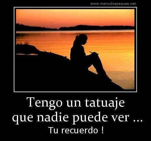 Tengo un tatuaje que nadie puede ver