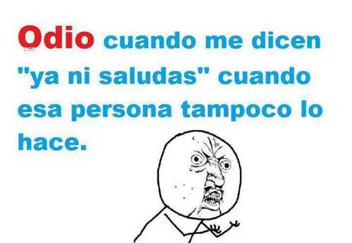 ya ni saludas