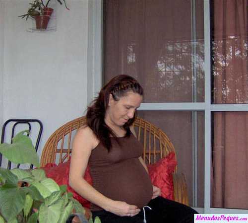 pamela y su panza 7 meses