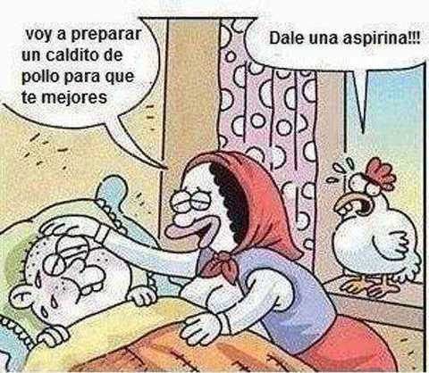 Imagen de risa caldito de pollo