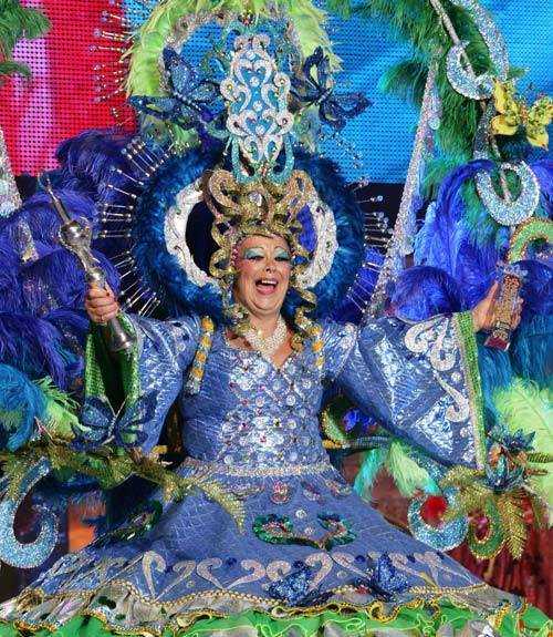 Reina de los Mayores del Carnaval 2013 de Santa Cruz de Tenerife