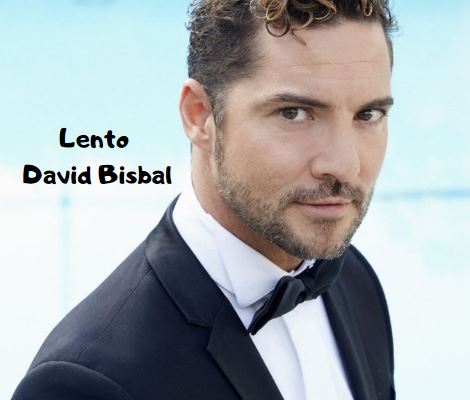 Letra de la canción Lento, de David Bisbal