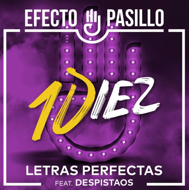 Letra de la canción, Letras perfectas, de Efecto Pasillo feat. Despistaos