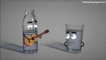 Letra y canción ocho vasos de agua