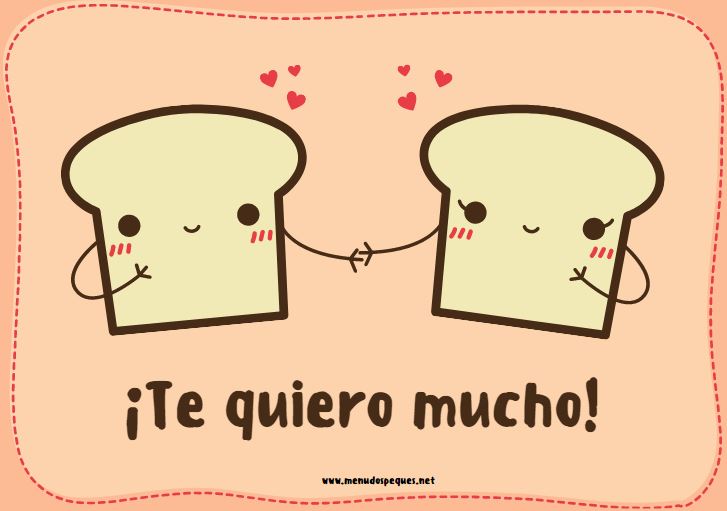 tarjeta te quiero mucho