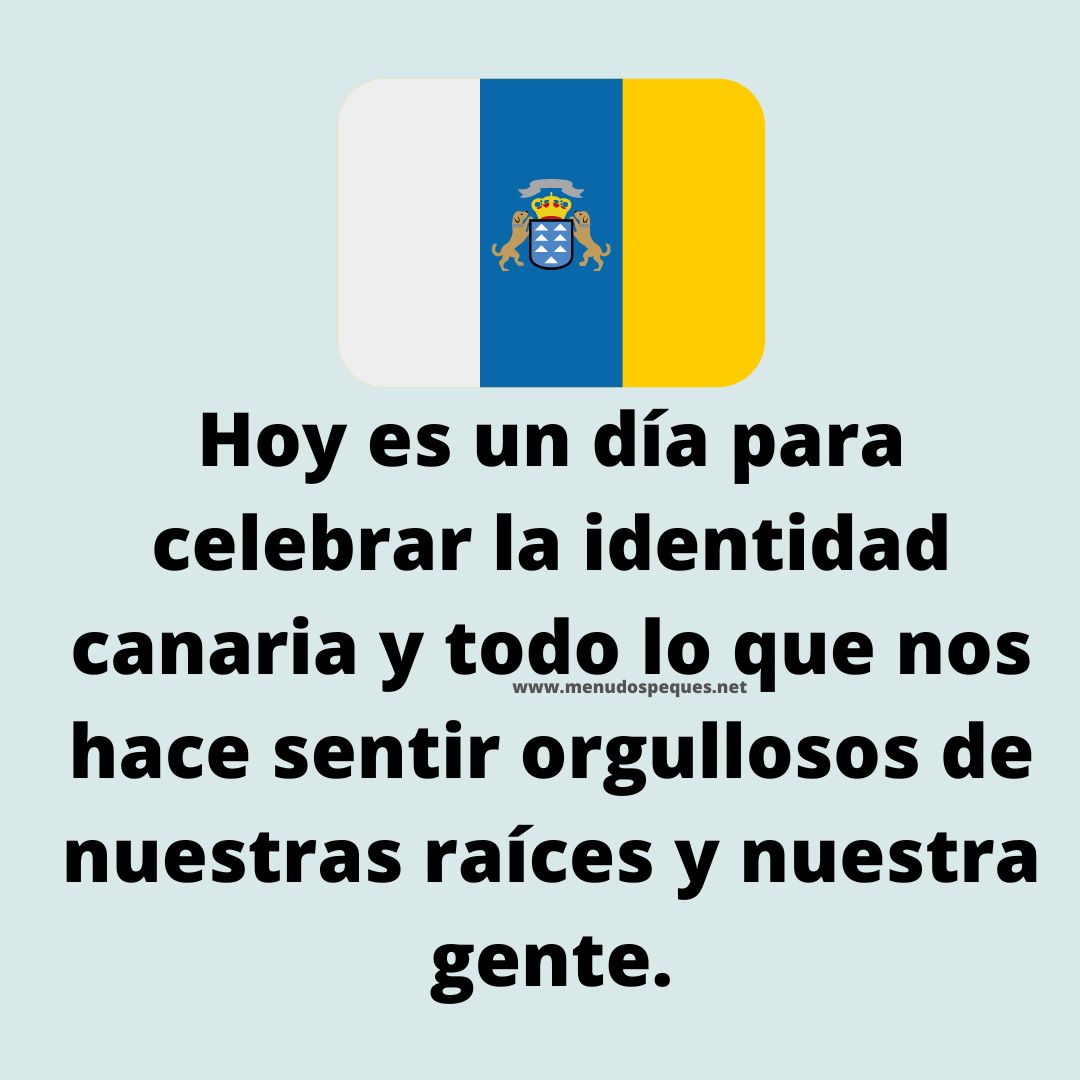 Feliz día de Canarias