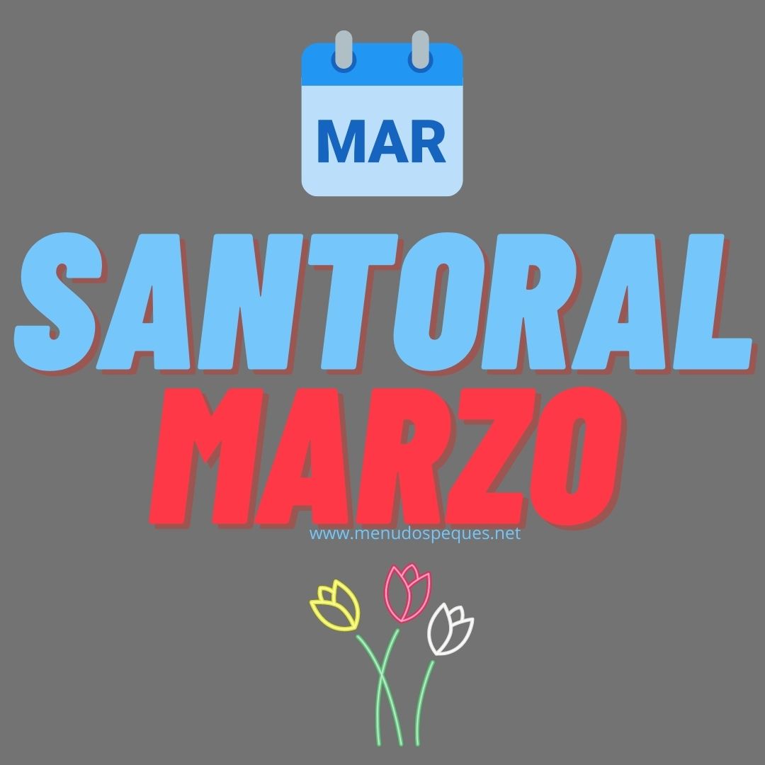 santoral mes marzo